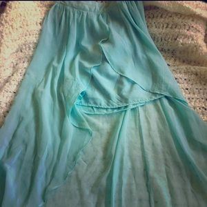 Mint pixie skirt